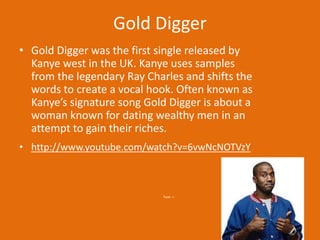 Kanye West – Gold Digger Samples