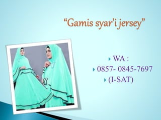  WA :
 0857- 0845-7697
 (I-SAT)
 