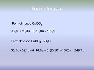Formelmasse