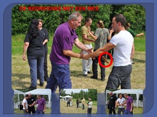 DE BEDREIGING MET EEN MES




                        O
 