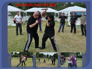 DE AANVAL MET HET MES
 