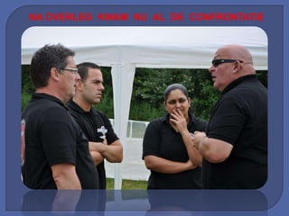 NA OVERLEG KWAM NU AL DE CONFRONTATIE
 