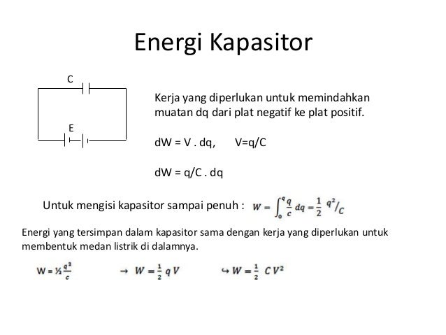 Kapasitor Materi 4 Fisika Listrik Magnet