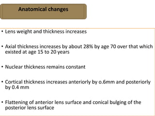 Age-related ocular anatomical and physiological || Kapil Gautam | PPTX