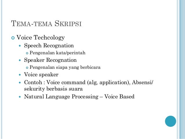 Kapita selekta 2013-2014- Tema-tema Skripsi Teknik 