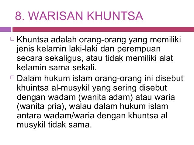 Kapita Selekta Waris Islam