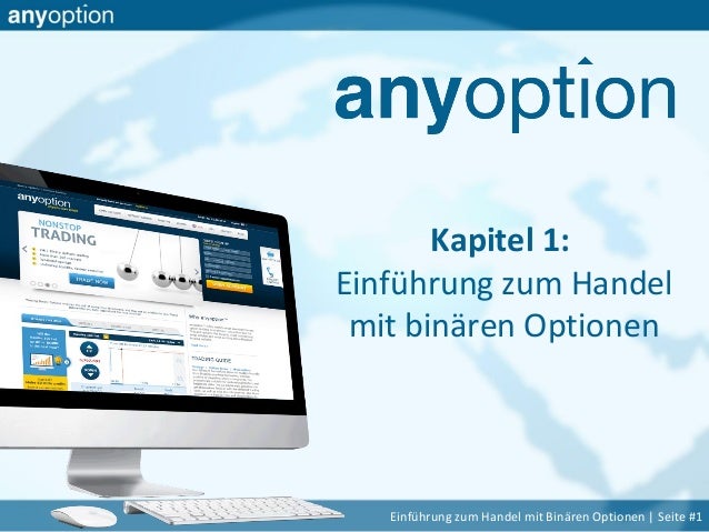 Tatsache ist, dass die binären Optionen sind hier und werden auch lange bleiben. Immer mehr Analysten und Experten argumentieren sich damit, dass Handel mit binären Optionen nicht nur ein Mittel der Wetten ist, sondern auch etwas, das Zukunft haben wird.