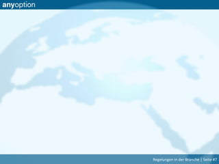 Regelungen in der Branche | Seite #7
 