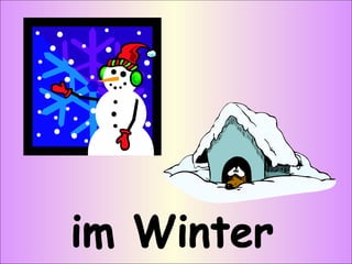 im Winter 
