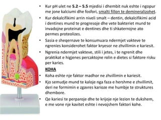 Kariesi i dhembeve dhe parandalimi i bazuar ne riskun e kariesit | PPTX
