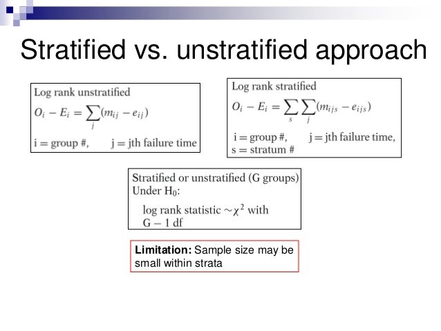 kaplan meier survival curves and the log rank test