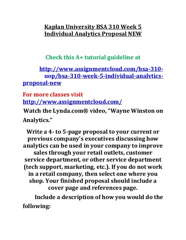 Essay on bsa 310 entire course v7 image