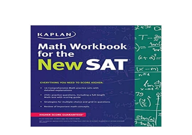 P D F Library Kaplan Math Workbook For The New Sat Kaplan Tes