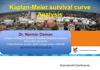 Kaplan Meier Survival Curve Analysis 