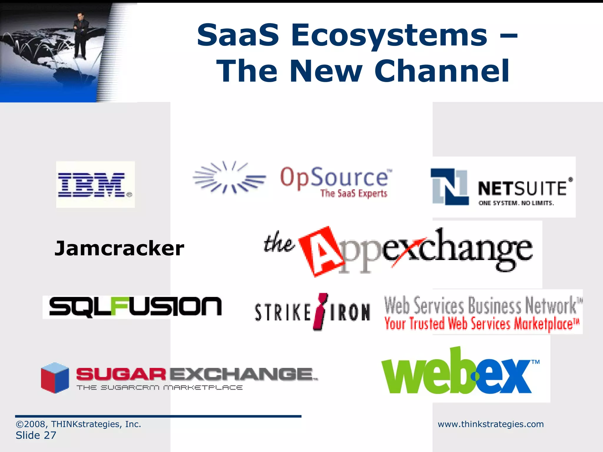 SaaS Ecosystems –  The New Channel Jamcracker  