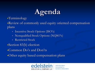 AgendaTerminology