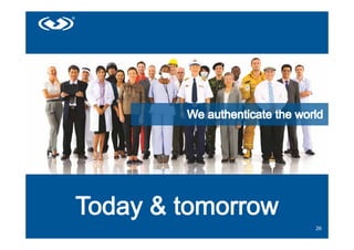 © 2013 - VASCO Data Security   26
 