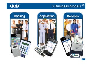 3 Business Models




© 2013 - VASCO Data Security                       7
 