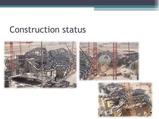 Construction status
 