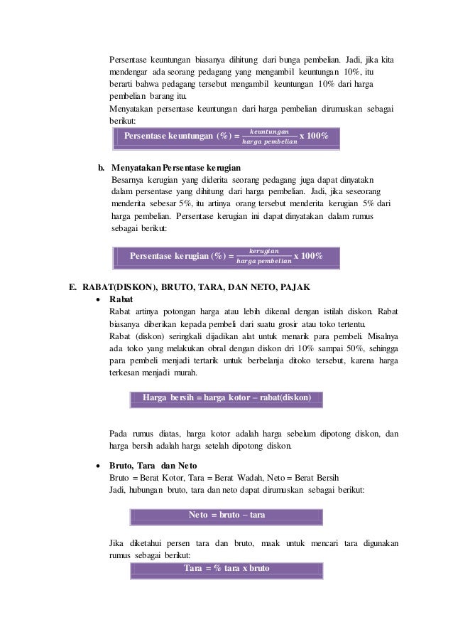 Contoh Soal Dan Pembahasan Bruto Netto Tara