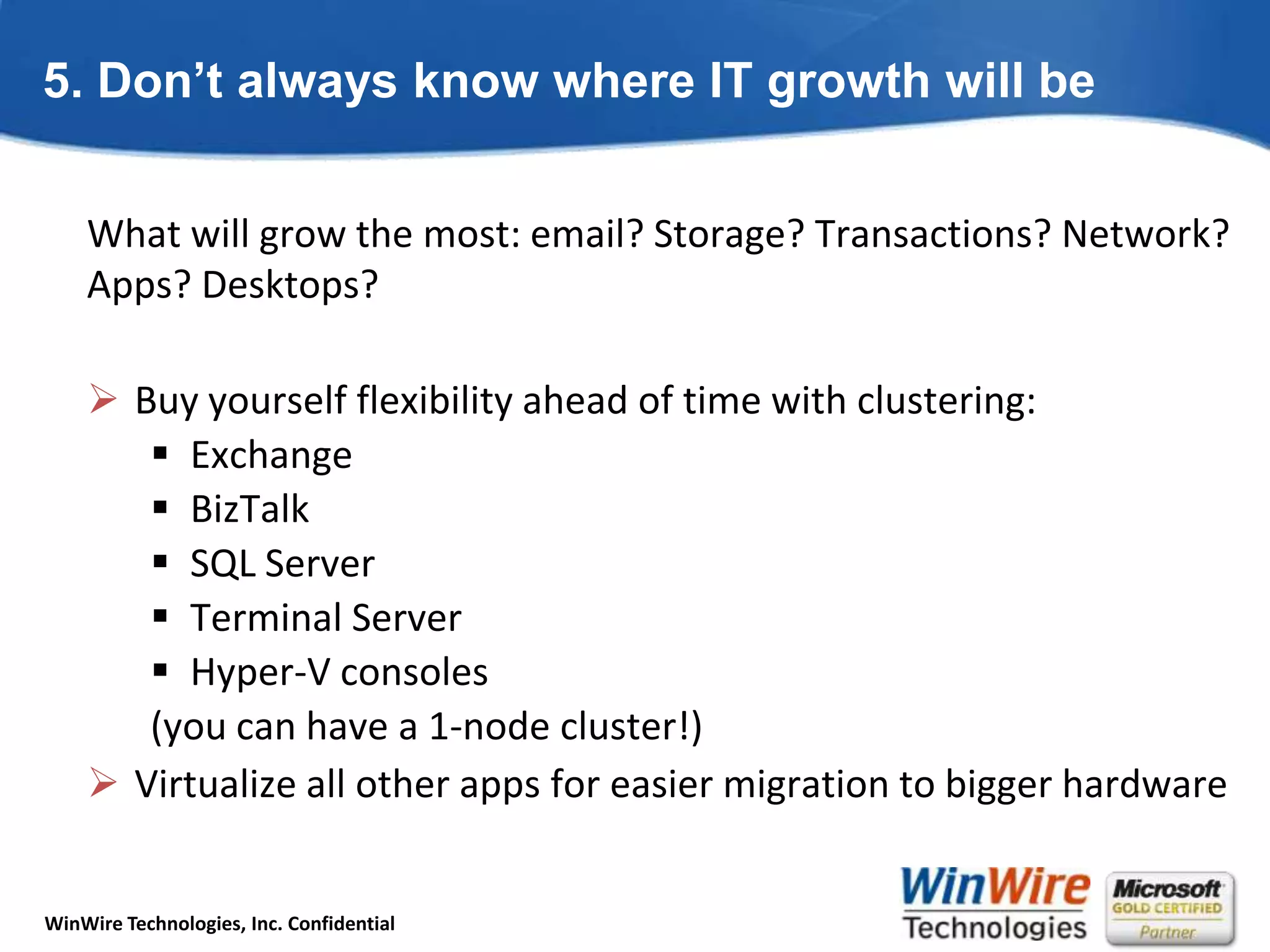 Be ready to roll out new desktops (real or virtual) right away