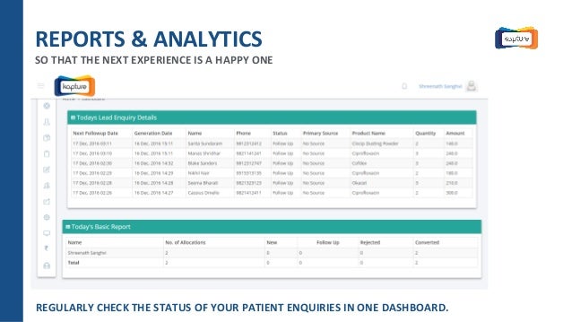 Healthcare CRM - Software For Hospitals and Healthcare Industry