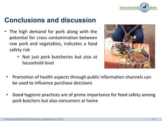 Knowledge, attitudes and practices among customers at pork butcheries in Kampala, Uganda