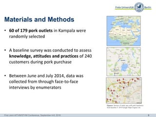 Knowledge, attitudes and practices among customers at pork butcheries in Kampala, Uganda