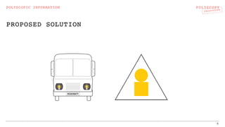 POLYSCOPY
PROTOTYPE
PROPOSED SOLUTION
5
POLYSCOPIC INFORMATION
 