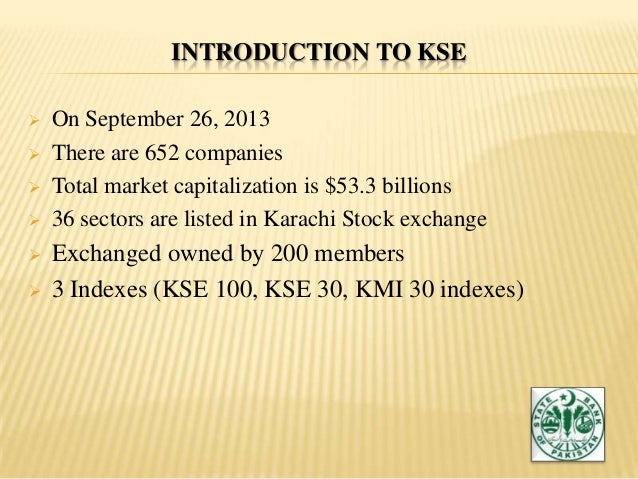 Trading system of karachi stock exchange