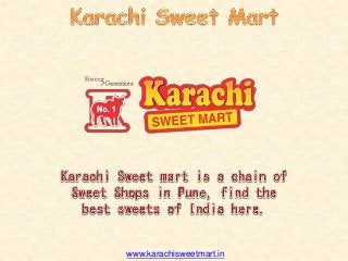 www.karachisweetmart.in
 