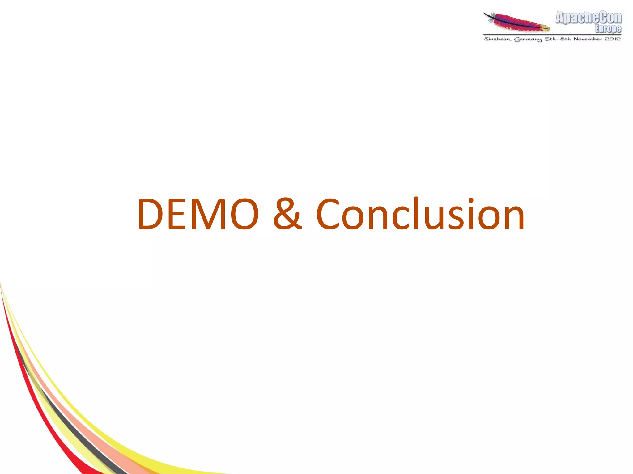 DEMO & Conclusion
 