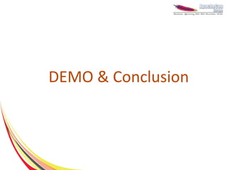 DEMO & Conclusion
 