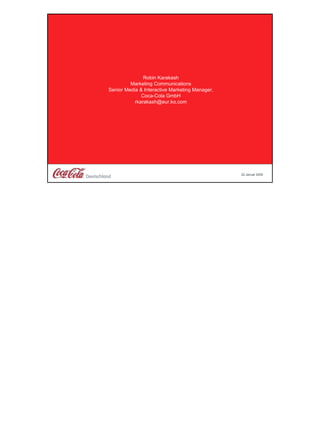 Coca Cola Mobile Marketing