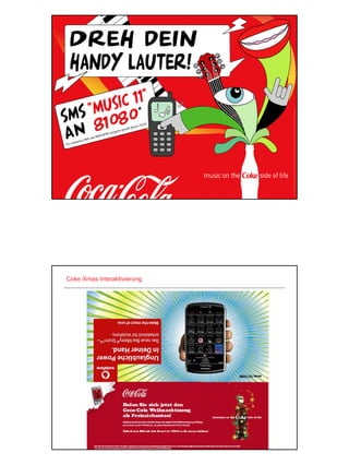 Coca Cola Mobile Marketing