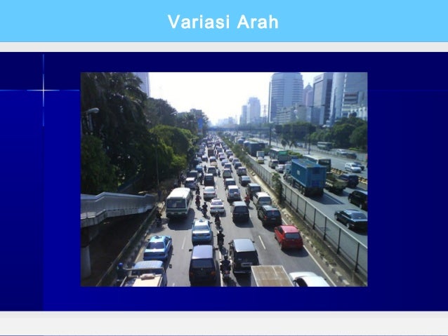 Karakteristik arus lalu lintas