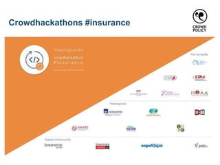 Crowdhackathons #insurance
 
