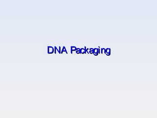 Chromosomes: Packaging of genome | PPT