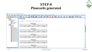 STEP-8
Plancards generated
3/20/2018IABM, BIKANER22
 