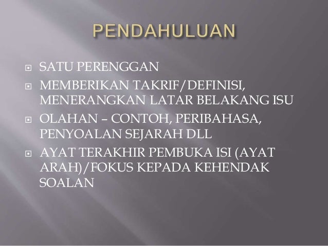 Contoh Soalan Karangan Pendapat - Z Soalan