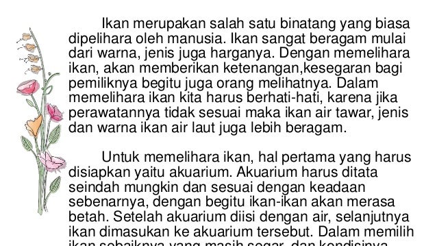 Karangan eksposisi indonesia Karangan eksposisi indonesia