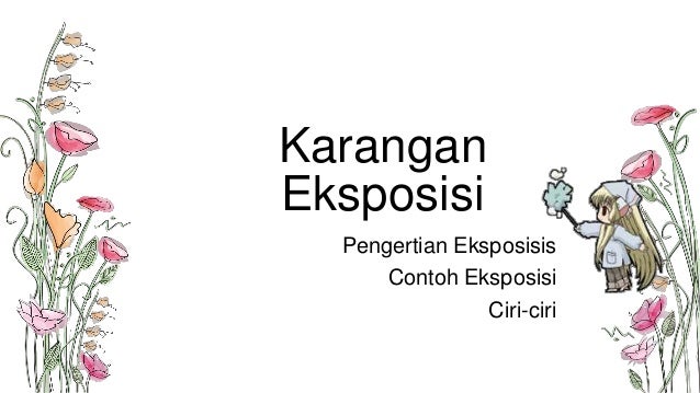 Karangan eksposisi indonesia