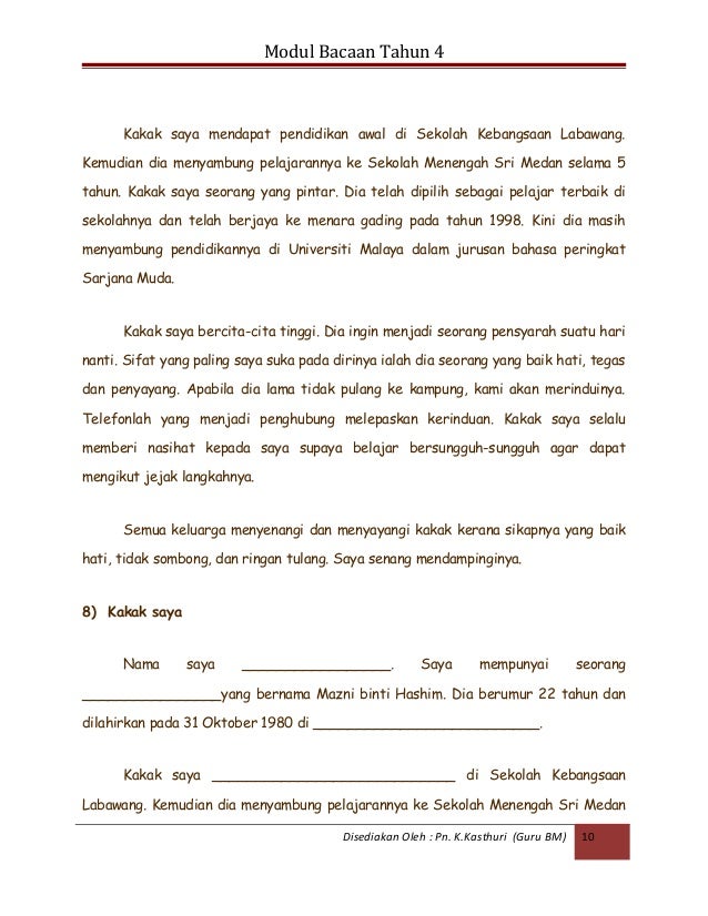 Karangan jenis biografi diedit Karangan jenis biografi diedit