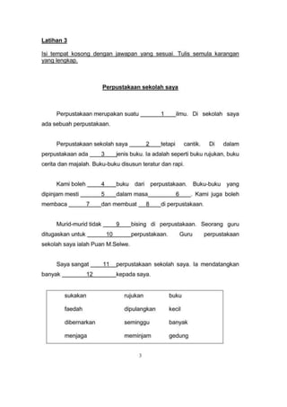 Karangan tahun 3