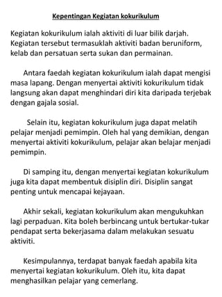 Karangan Bahasa Melayu Tahun 3 / Bahasa melayu tahun 4 karangan.