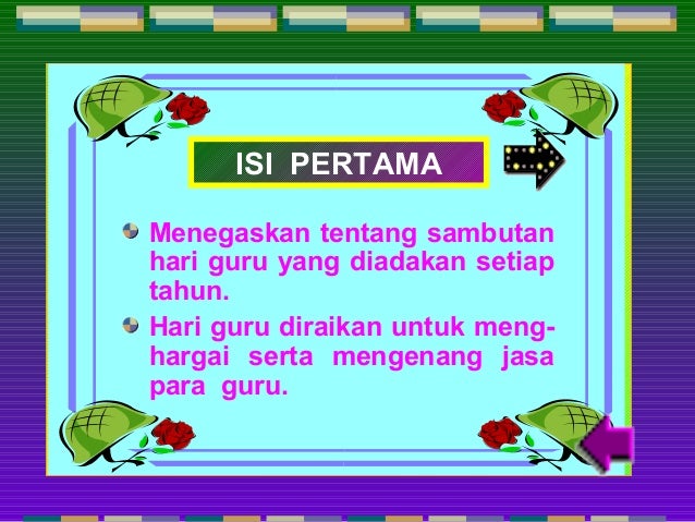Karangan ucapan 1