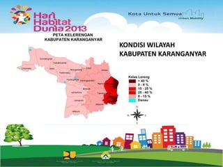 KONDISI WILAYAH
KABUPATEN KARANGANYAR

 