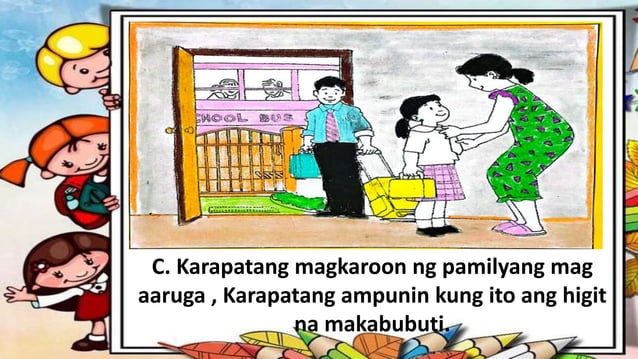 Araling Panlipunan: karapatan ng bata COT 2.pptx