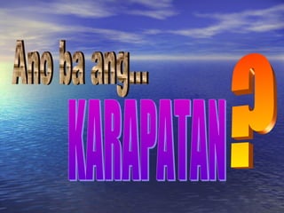 Anu-ano ang mga karapatan
ng mga mamamayang Pipilino
sa Demokratikong Bansa?
 
