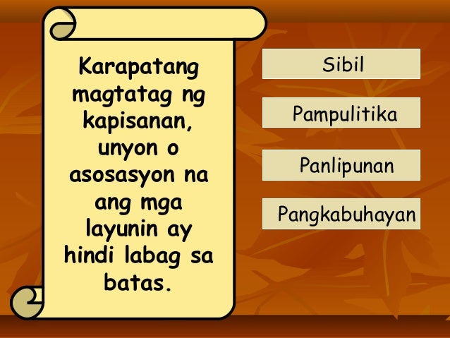 Karapatan ng mamamayan